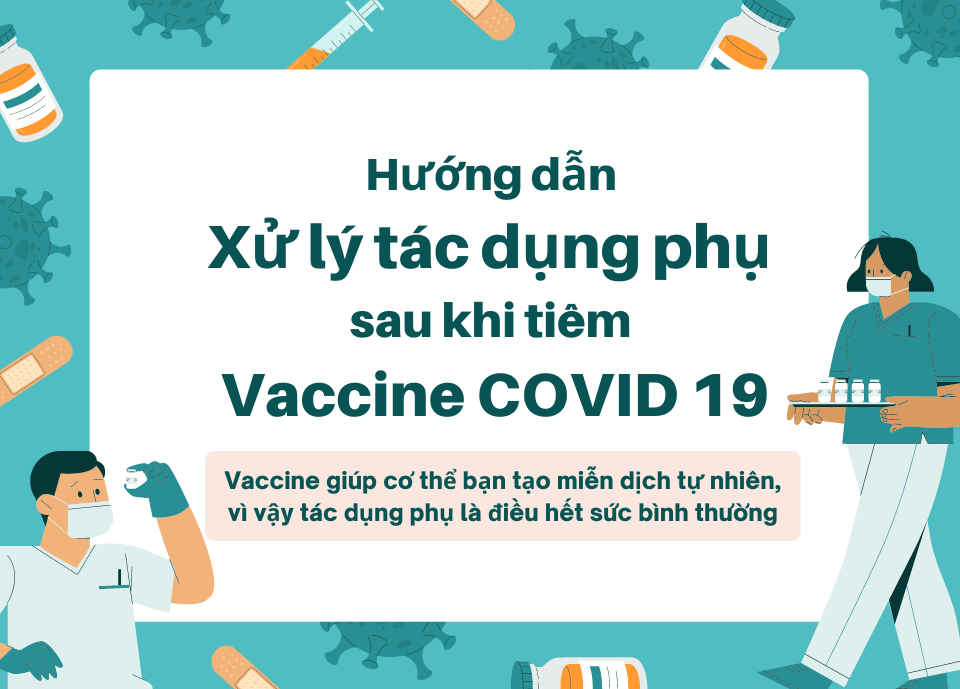 Xử lý đau nhức sau khi tiêm vaccine covid 19