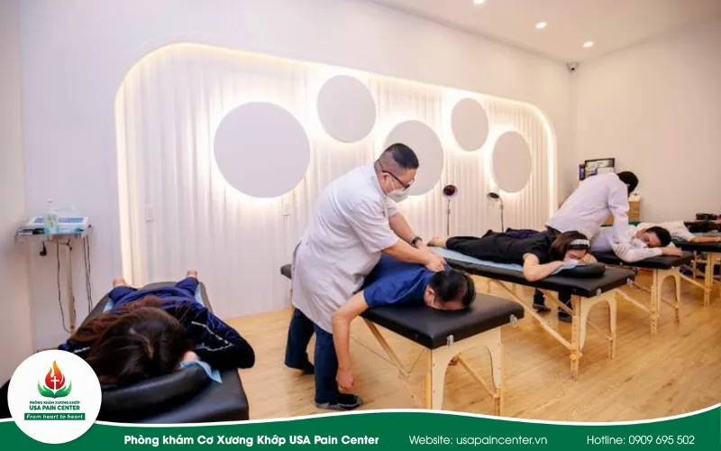 phòng khám điều trị thoát vị đĩa đệm