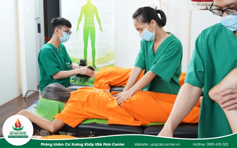 phòng khám điều trị thoát vị đĩa đệm
