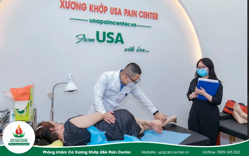phòng khám điều trị đau nhức gối