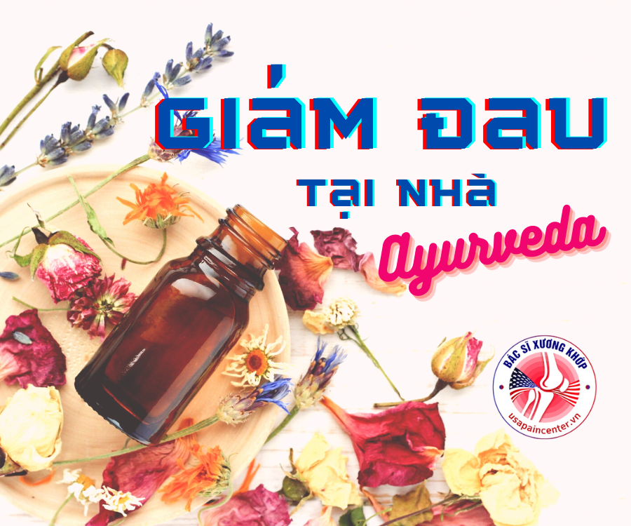giảm đau tại nhà thảo mộc ayurveda