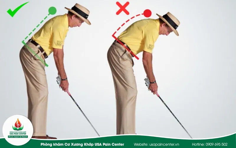 bảo vệ cơ thể khỏi chấn thương khi chơi golf