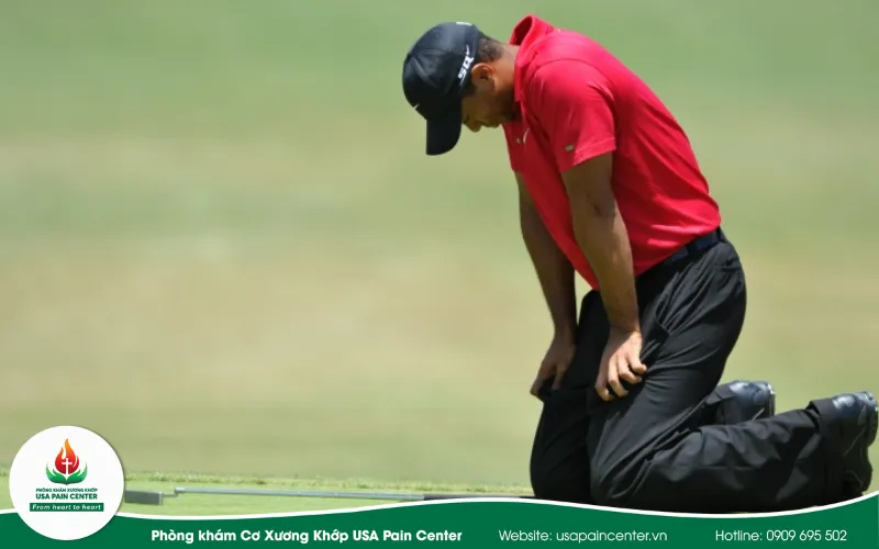 chấn thương thoát vị đĩa đệm của tiger woods