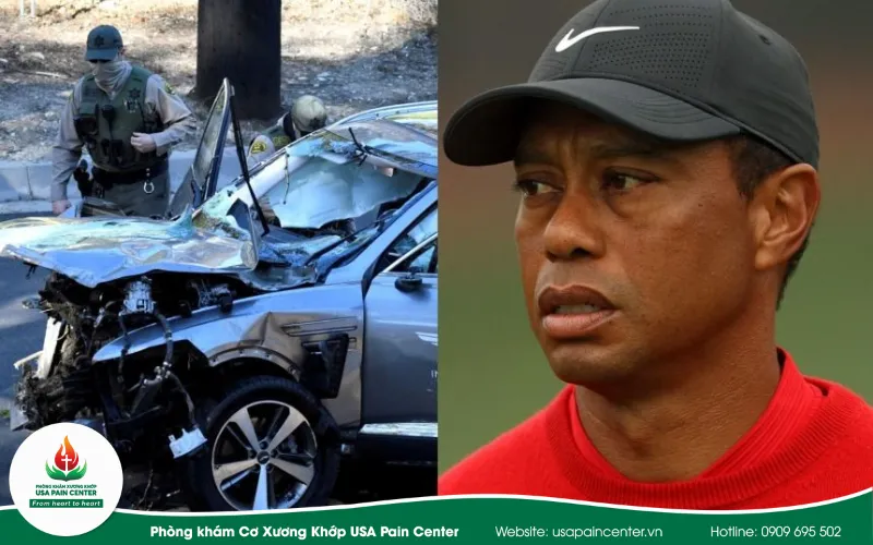 tai nạn xe của tiger woods