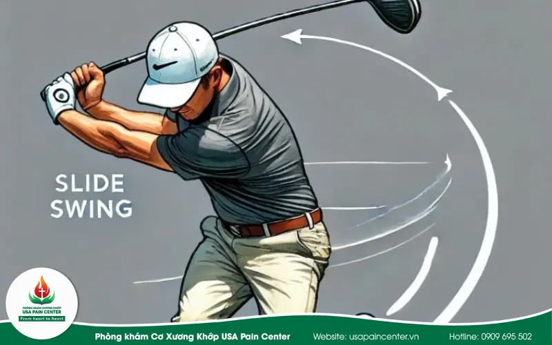 Chấn thương khi chơi Golf: Nguy hiểm phía sau cú Swing
