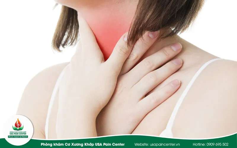 đau họng và khó nuốt