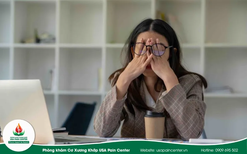 nhân viên văn phòng rối loạn giấc ngủ