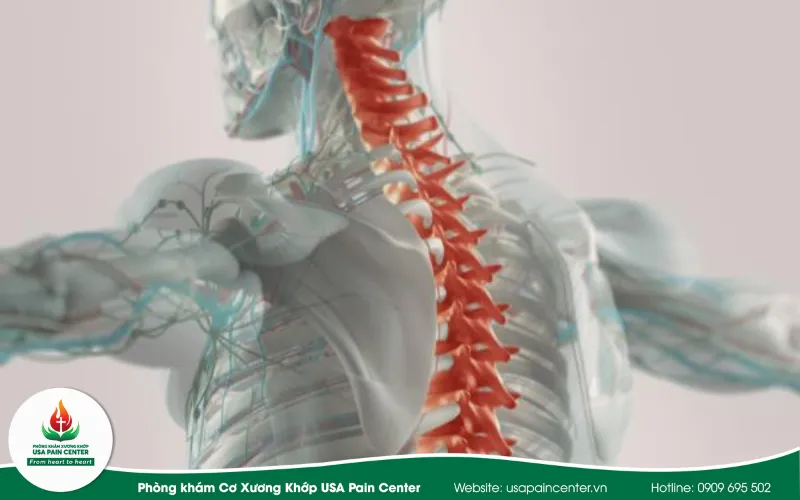 đau trong quá trình trị liệu cột sống