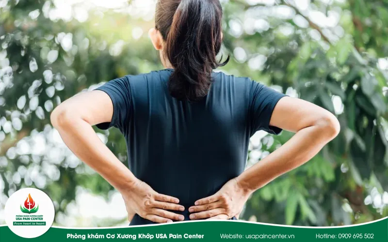đau lưng ở người trẻ