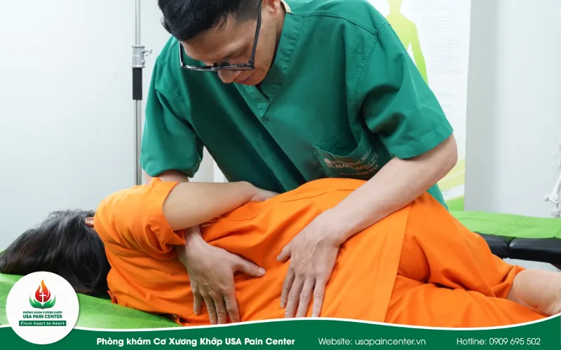 trị liệu thần kinh cột sống tại usa pain center