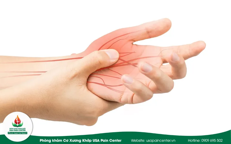 triệu chứng của tê bì tay chân