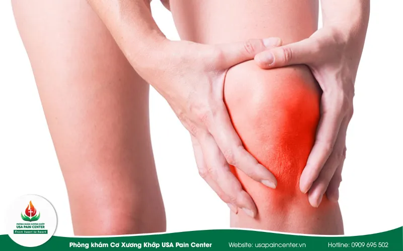 chấn thương vùng đầu gối