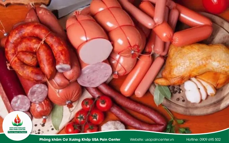 thực phẩm dễ viêm xương khớp