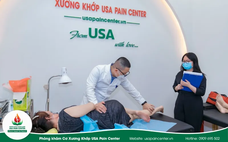 Phác đồ điều trị cơ xương khớp tại phòng khám chuẩn Mỹ USA Pain Center