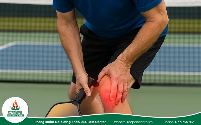 Gia cố sự ổn định khớp gối khi chơi Pickleball bằng phác đồ chuẩn Mỹ