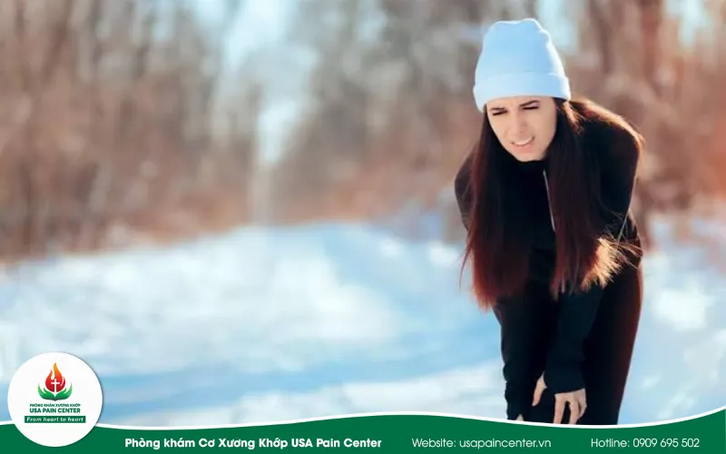 Triệu chứng đau nhức xương khớp vào mùa lạnh